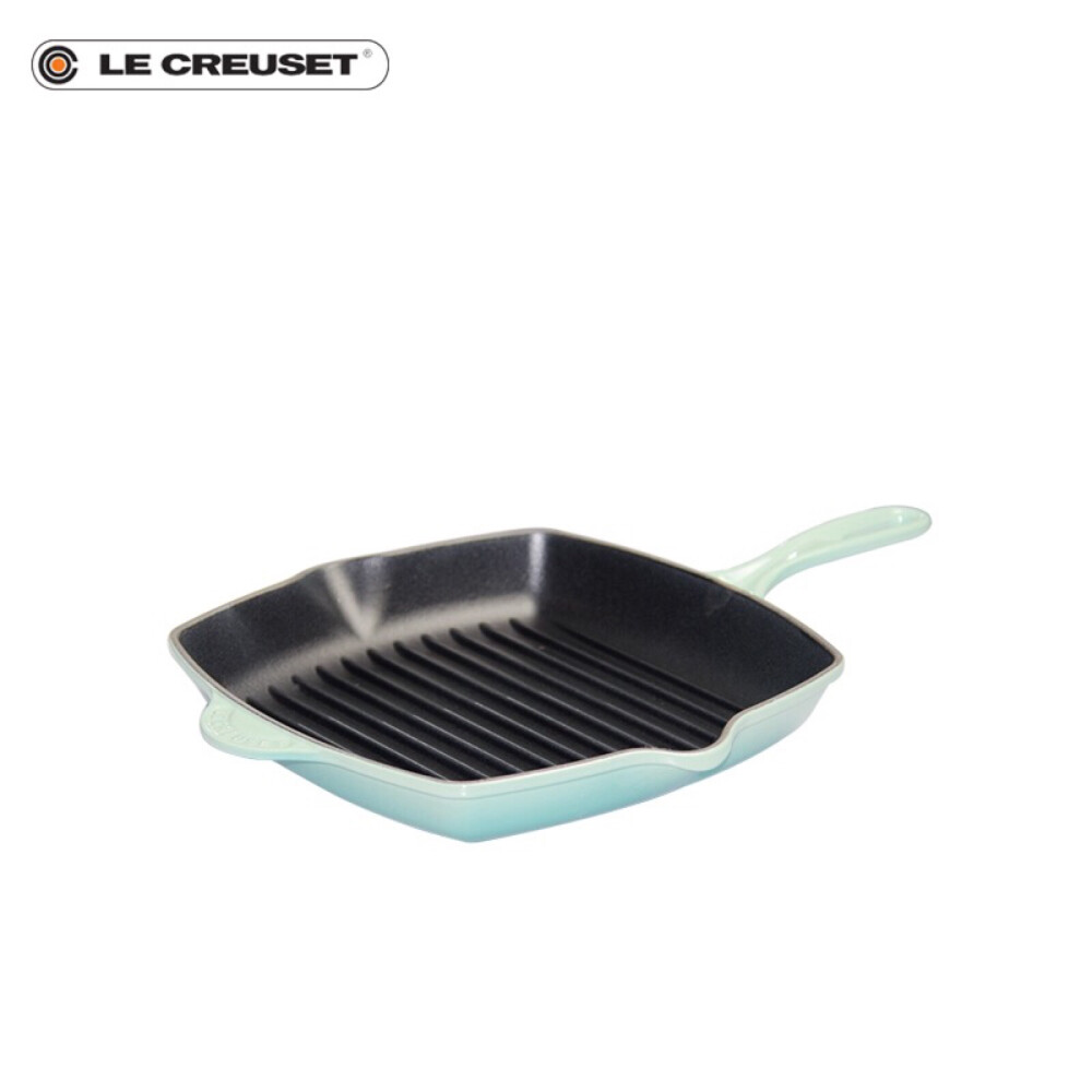 LE CREUSET 酷彩 珐琅铸铁锅 烧烤 牛排 方形烤锅 26cm