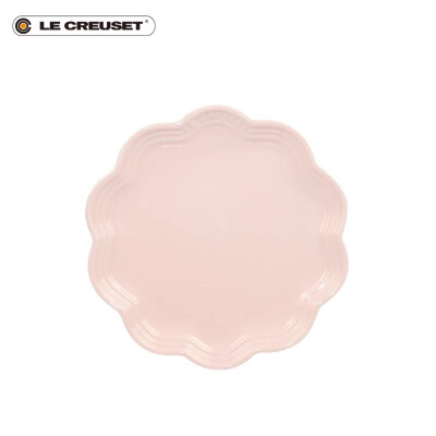 法国 LE CREUSET 酷彩 炻瓷 22厘米花边盘 平盘