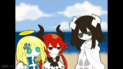 海底囚人，灰色庭园，yosaflre，etihw，kcalb，wodahs，罗贝里，魔王大人，白神，二次，游戏截图