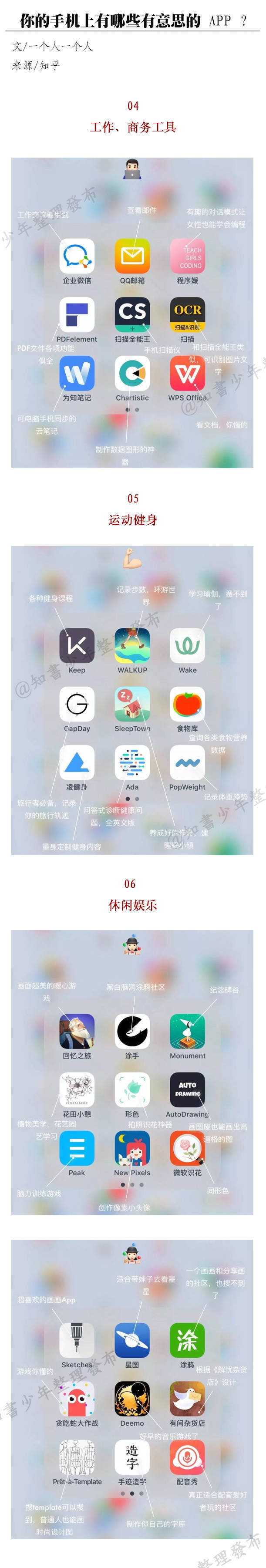 你的手机上有哪些有意思的 APP ？微博@知书少年 盗图【侵删致歉】♥亦浮飘梦 (2)
