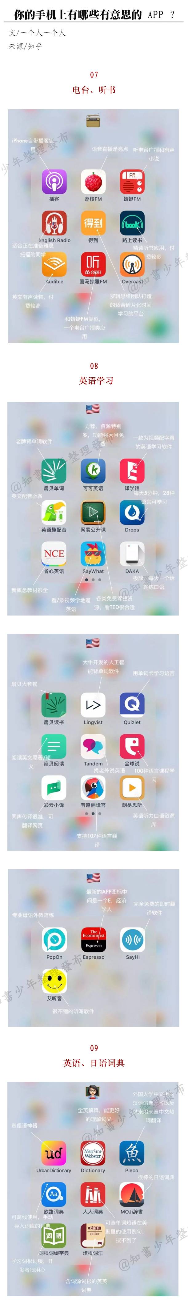 你的手机上有哪些有意思的 APP ？微博@知书少年 盗图【侵删致歉】♥亦浮飘梦 (3)