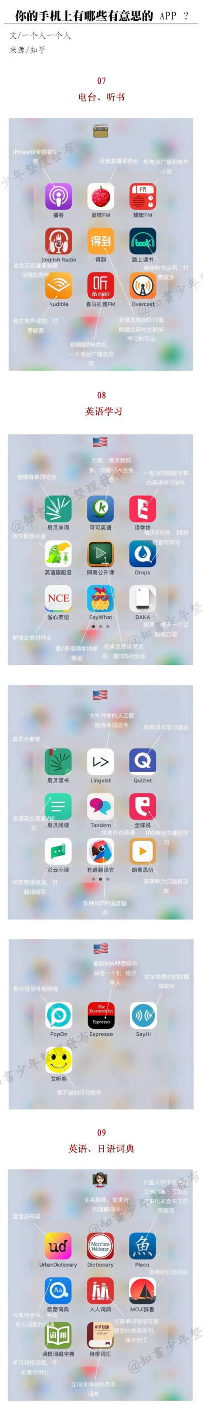 你的手机上有哪些有意思的 APP ？微博@知书少年 盗图【侵删致歉】♥亦浮飘梦 (3)