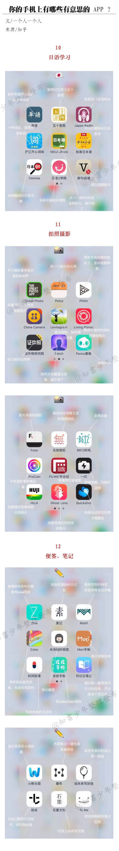 你的手机上有哪些有意思的 APP ？微博@知书少年 盗图【侵删致歉】♥亦浮飘梦 (4)