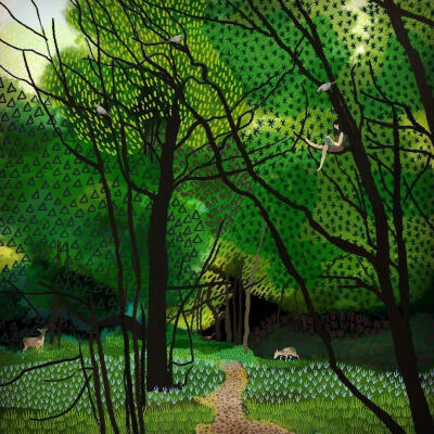 英格兰插画家 Jane Newland 绘画作品 | www.janenewland.com ​