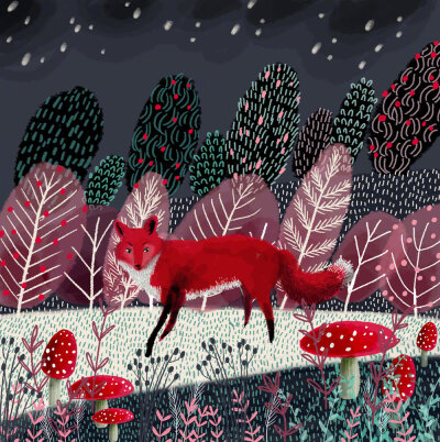 英格兰插画家 Jane Newland 绘画作品 | www.janenewland.com ​