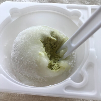 绿茶雪糍