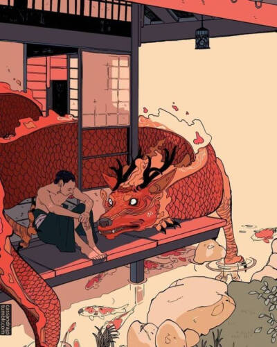 美国插画师 Cassandra Jean 绘画作品