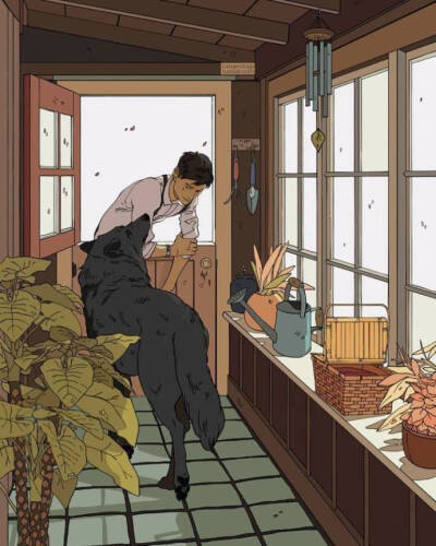 美国插画师 Cassandra Jean 绘画作品