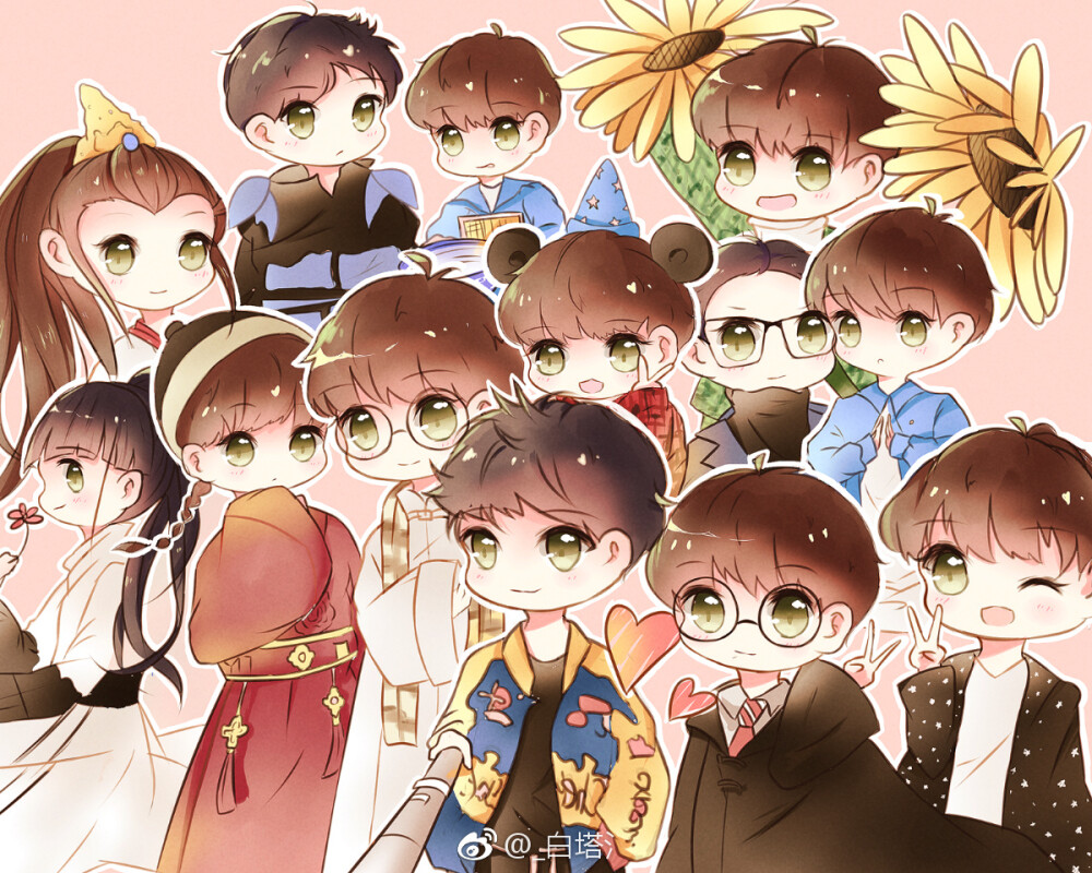 王源q版王牌对王牌