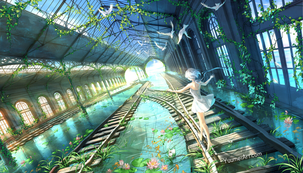 Life's Journey 绘师：Yuu（pixiv id=3137712） 本作品pixiv id=69463109