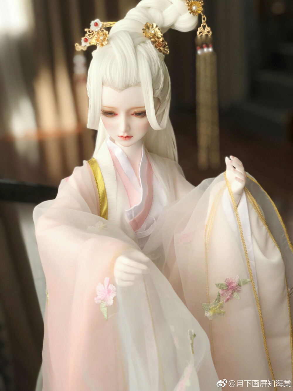 古风美人sd娃娃bjd玩具人偶壁纸萌物