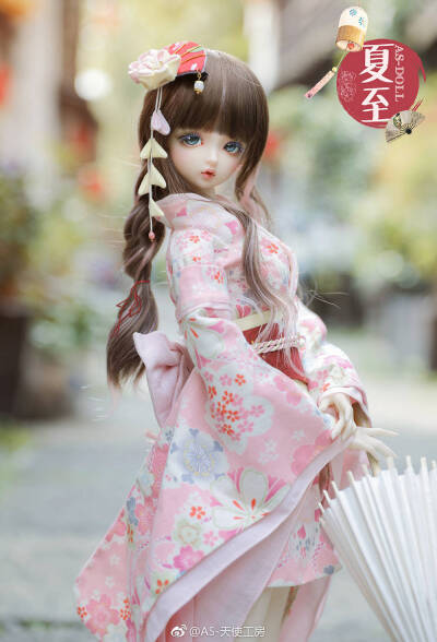 和风美人 SD娃娃 BJD 玩具 人偶 壁纸 萌物