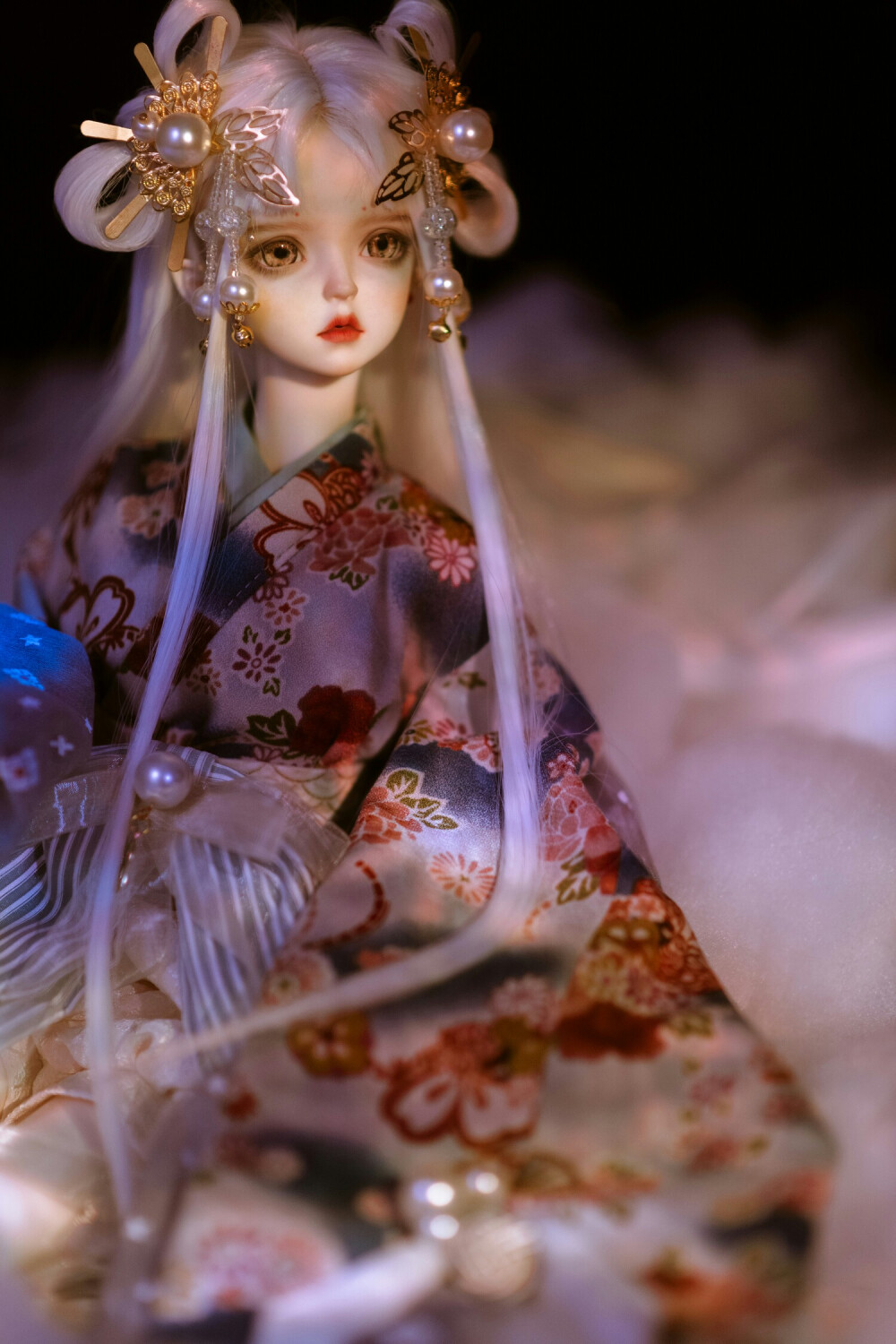 古风美人sd娃娃bjd玩具人偶壁纸萌物