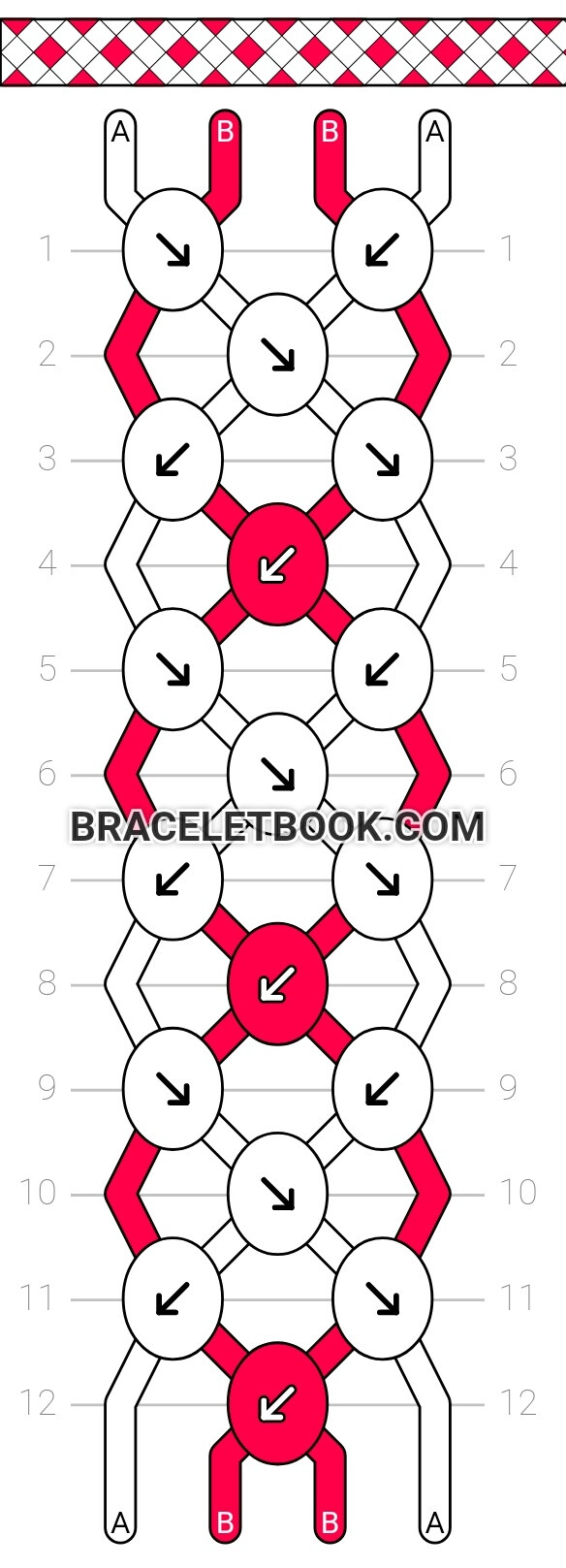 friendship bracelet patterns