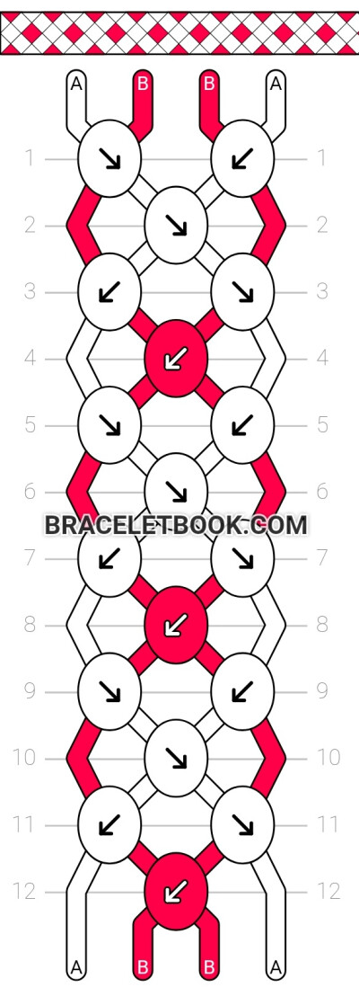 friendship bracelet patterns