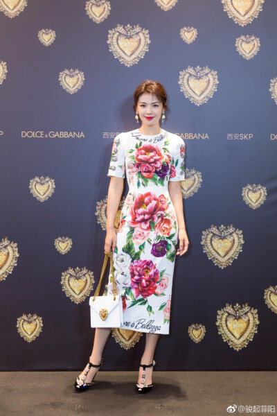 刘涛 亮相Dolce&Gabbana 西安SKP新店开幕活动