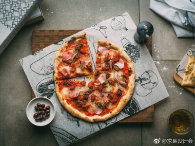 Pizza Workshop餐厅品牌和室内设计欣赏。#求是爱设计# ​