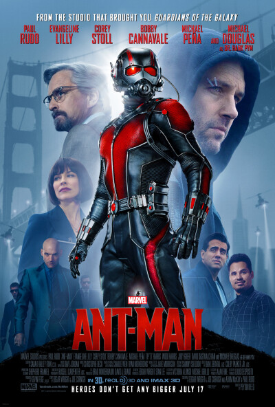 《蚁人Ant-Man》好看，有搞笑有感动。