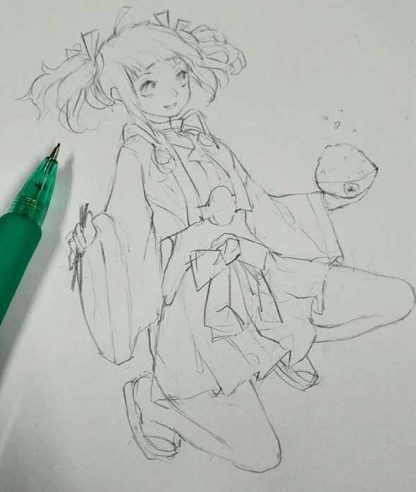 线稿 手绘 侵删歉