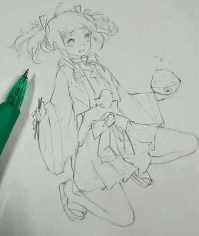 线稿 手绘 侵删歉