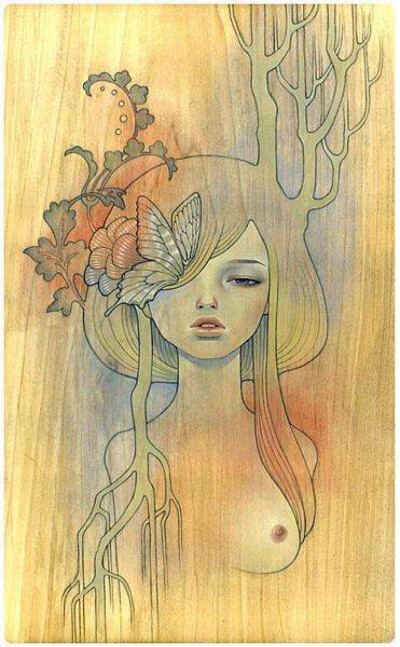 audrey kawasaki 绘画作品