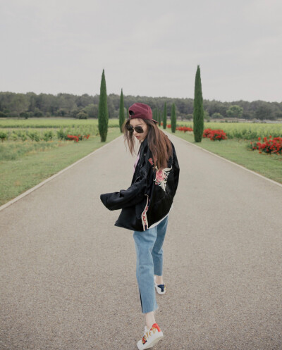 Gucci女孩倪妮 cr微博：大陈没有猫