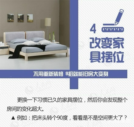 不用重新装修——9招教你旧房换新样！ ????