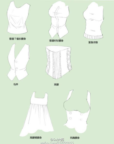 服装画法