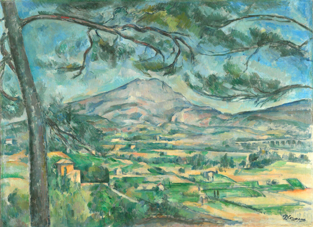 法国著名画家 保罗·塞尚（Paul Cézanne）绘画作品 ​