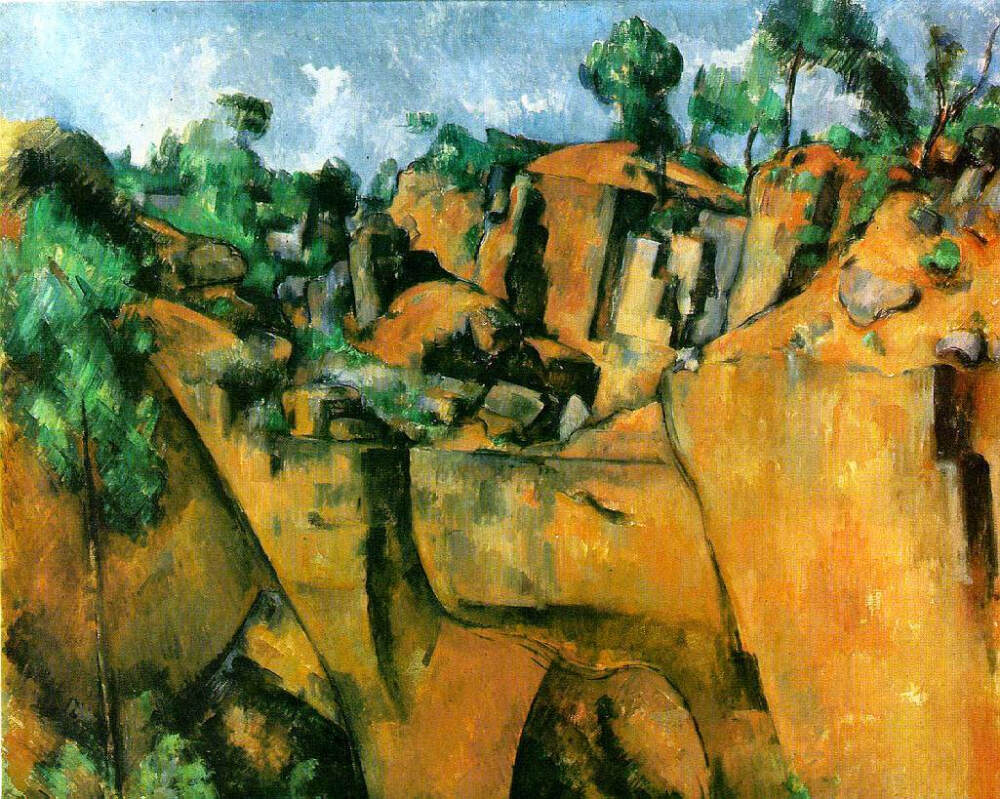 法国著名画家 保罗·塞尚（Paul Cézanne）绘画作品 ​