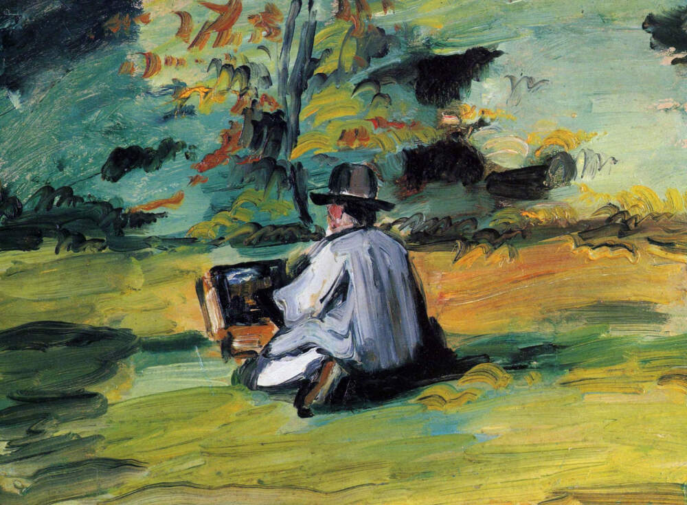 法国著名画家 保罗·塞尚（Paul Cézanne）绘画作品 ​