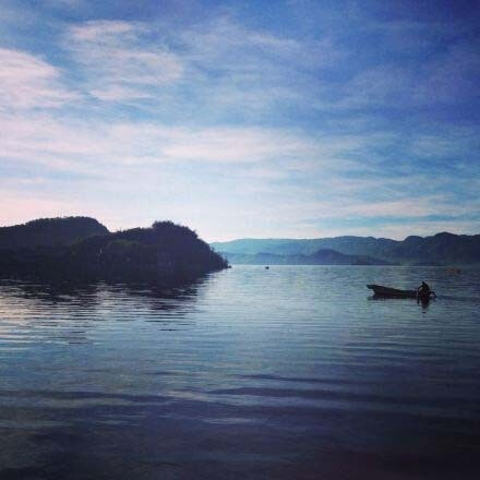 泸沽湖，浓得化不开的那抹蓝。 ​