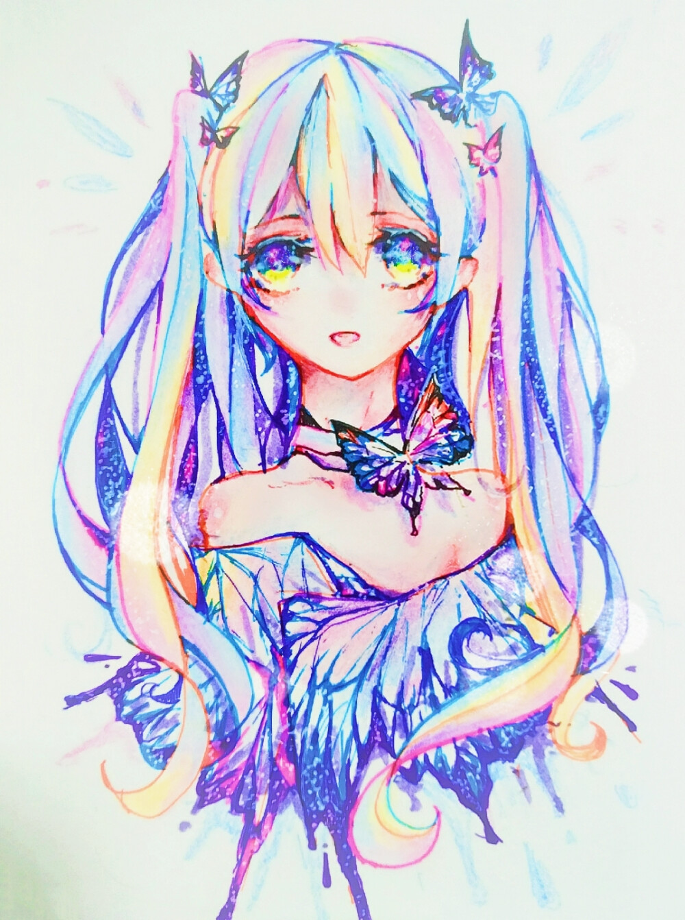 是蝴蝶miku:D，视频B站有