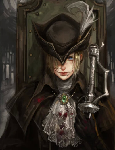 Bloodborne 血源诅咒 绘师：jiang（pixiv id=2904616）本作品pixiv id=56060327