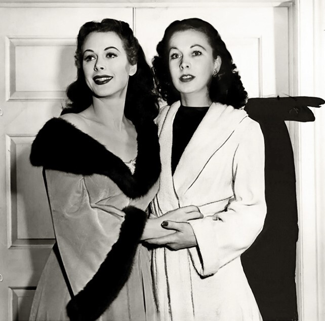 with Hedy Lamarr