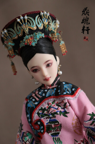 【合作成品娃】 清-温僖皇贵妃Obitsu1/6娃娃 售完展示