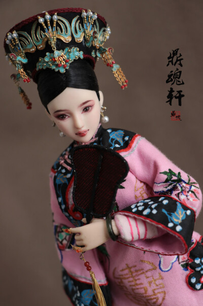 【合作成品娃】 清-温僖皇贵妃Obitsu1/6娃娃 售完展示