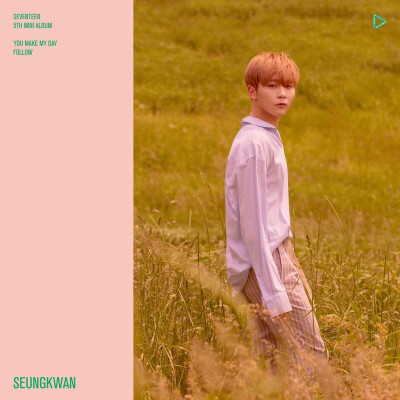 SEVENTEEN 5TH MINI ALBUM 'YOU MAKE MY DAY' OFFICIAL PHOTO FOLLOW VER. 