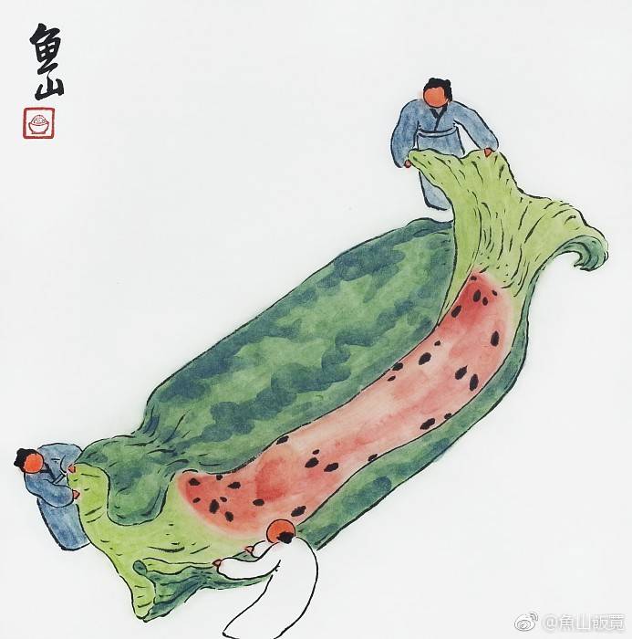 再次与西瓜有关的若干脑洞。。 ​​​
画师:@魚山飯寬
