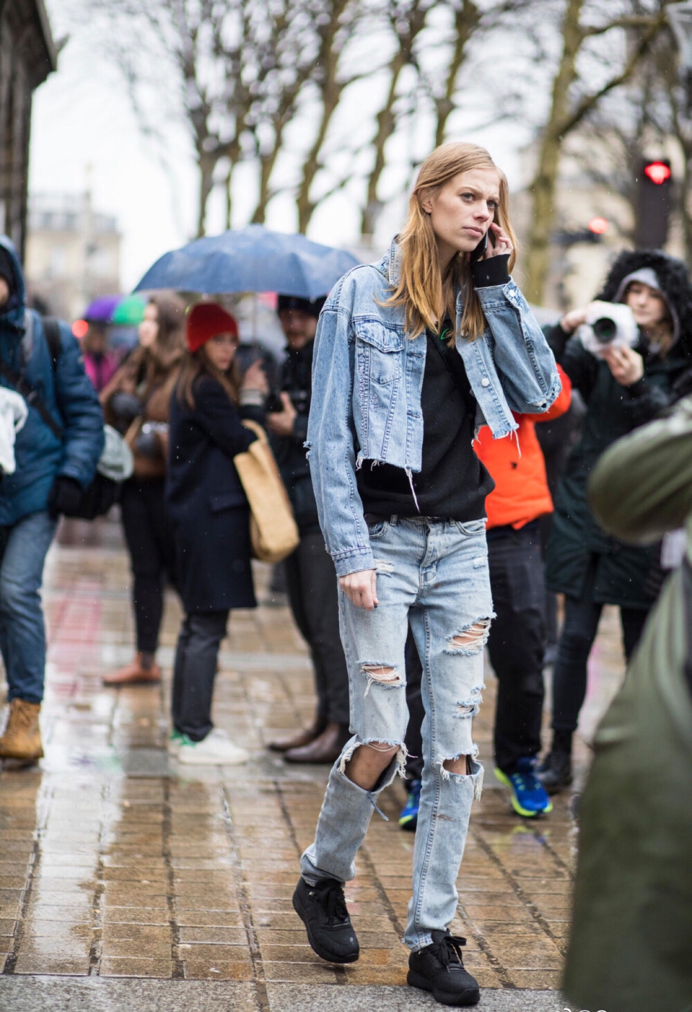 欧美街拍 模特街拍 streetstyle