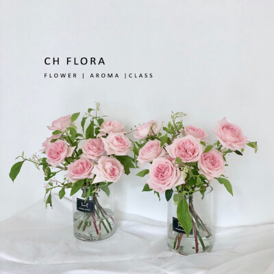 CHFlora / 鲜花花束
荔枝玫瑰 | 商陆