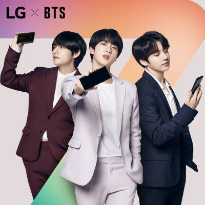 #防弹少年团# LG×BTS