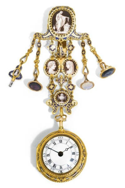 Chatelaine watch 收藏于英国V&A、纽约大都会、波斯顿博物馆的欧洲顶级腰链怀表，博物馆好比筛子，保留下时间长河中的文明璀璨，腰链怀表曾作欧洲贵族的家族地位象征，能工巧匠极尽所能，为贵族们定制的华丽标签，在…