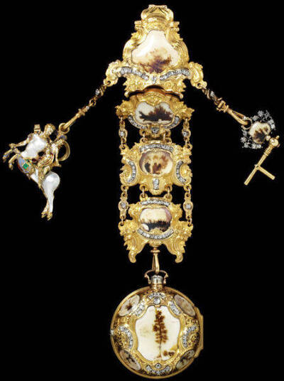 Chatelaine watch 收藏于英国V&A、纽约大都会、波斯顿博物馆的欧洲顶级腰链怀表，博物馆好比筛子，保留下时间长河中的文明璀璨，腰链怀表曾作欧洲贵族的家族地位象征，能工巧匠极尽所能，为贵族们定制的华丽标签，在…