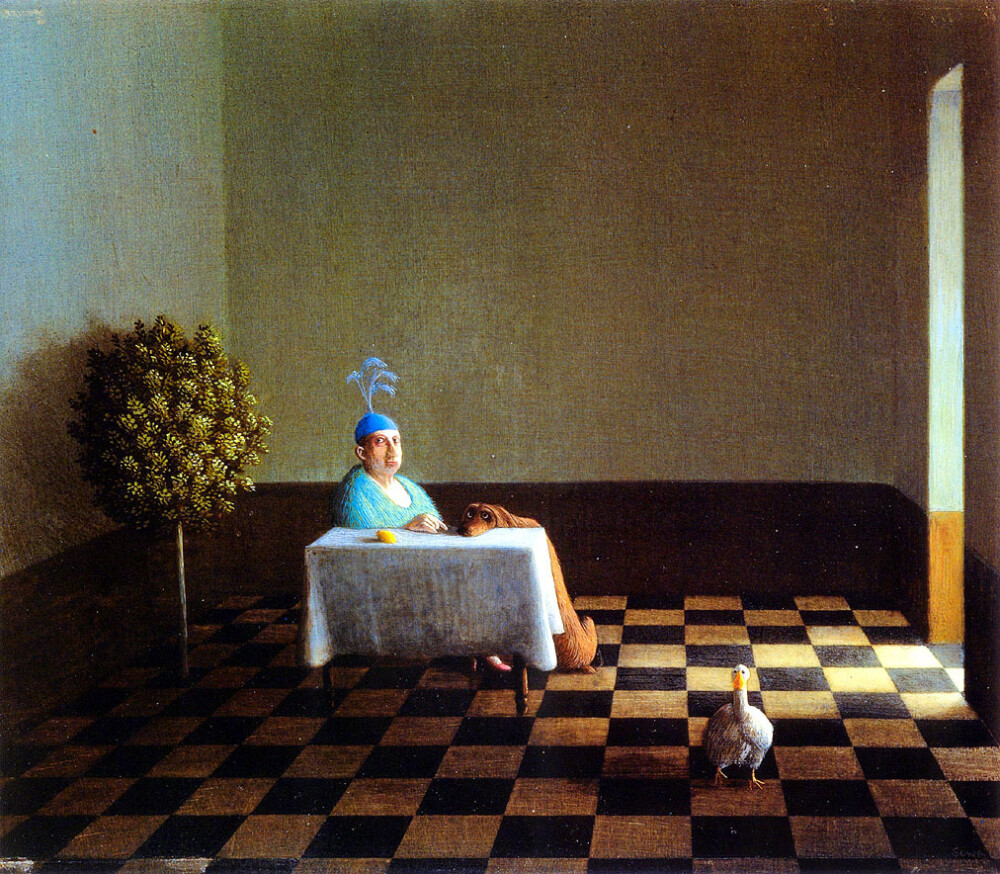 德国艺术家 Michael Sowa 超现实主义绘画作品 | www.michael-sowa-art.com ​