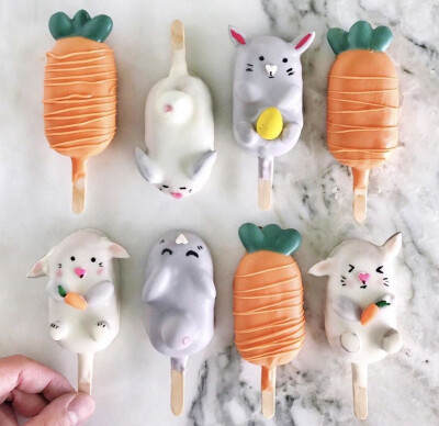 cake popsicles 棒棒糖