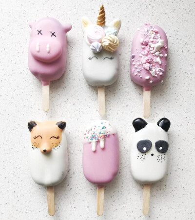 cake popsicles 棒棒糖