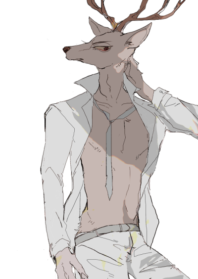 BEASTARS
画师=油民 https://www.pixiv.net/member_illust.php?illust_id=69380673&mode=medium