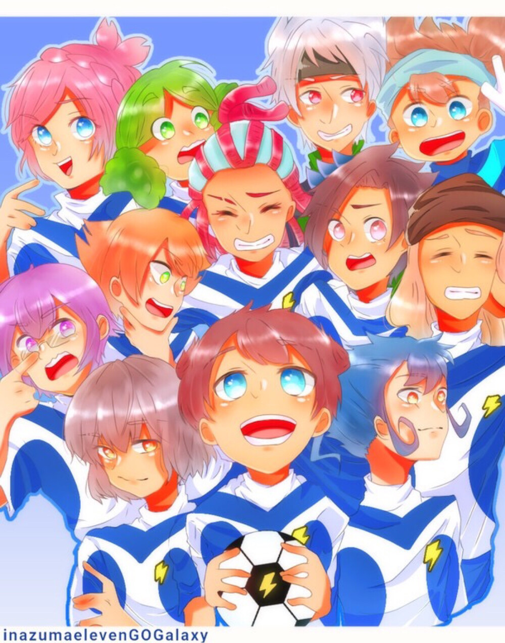 inazuma eleven Go galaxy 闪电十一人Go