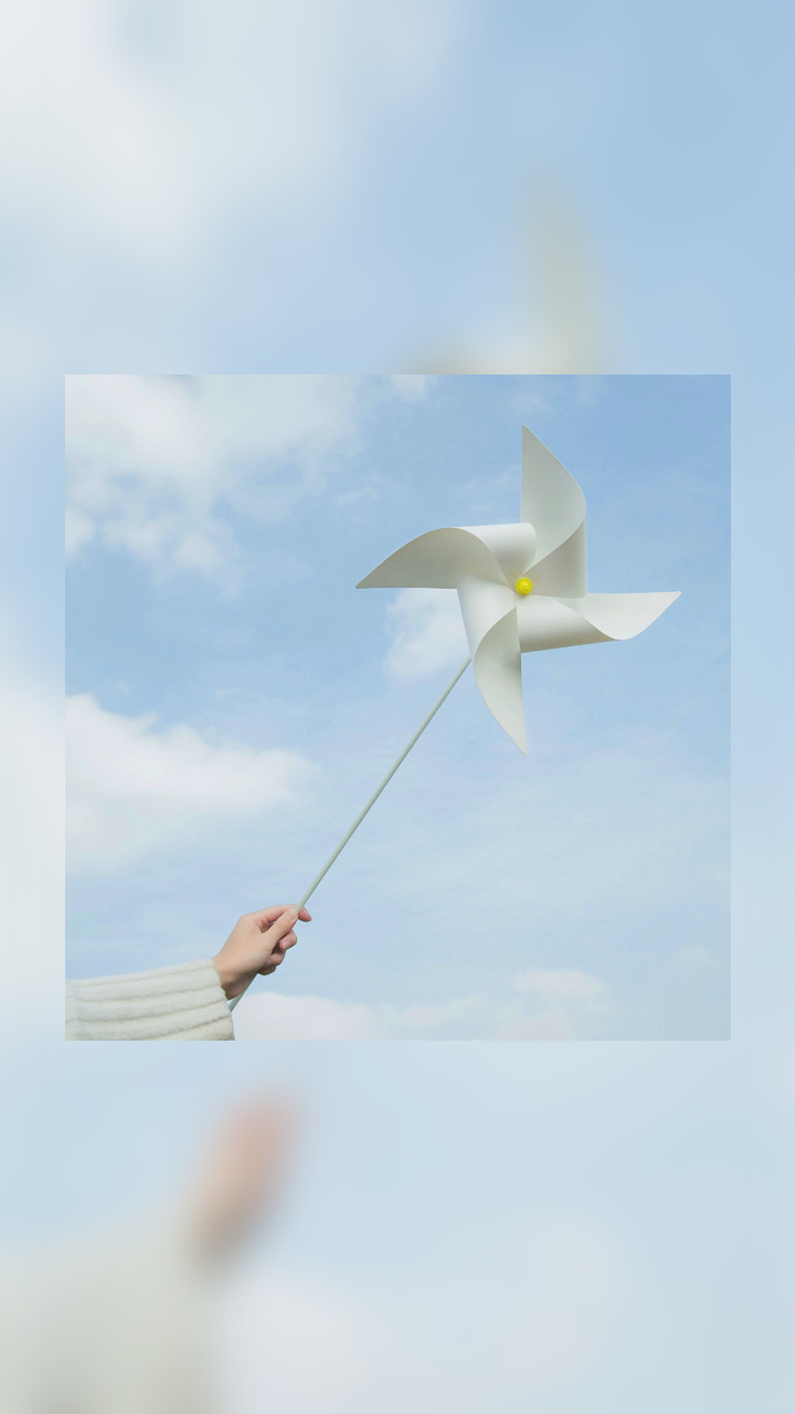 夏天的冷饮，风车，西瓜